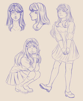 Sona clean Sketch Page
